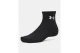 Under Armour Performance Cotton Quarter Κοντές Κάλτσες Μαύρες 3 Ζευγάρια