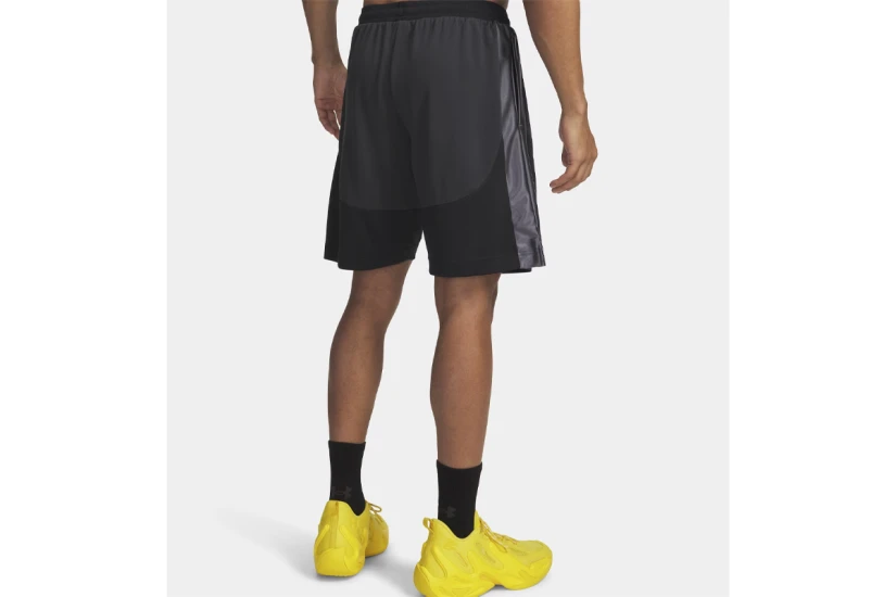 Under Armour Curry Splash Ανδρική Μπασκετική Βερμούδα Μαύρη, Ανθρακί