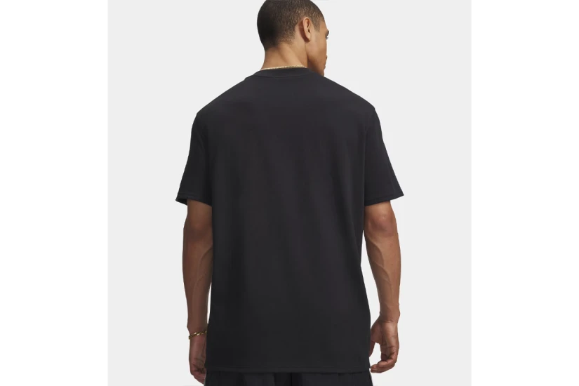 Under Armour Curry Left Chest Logo Ανδρικό Κοντομάνικο T-Shirt Μαύρο