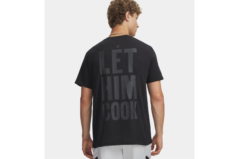 Under Armour Curry Let Him Cook Ανδρικό Κοντομάνικο T-Shirt Μαύρο