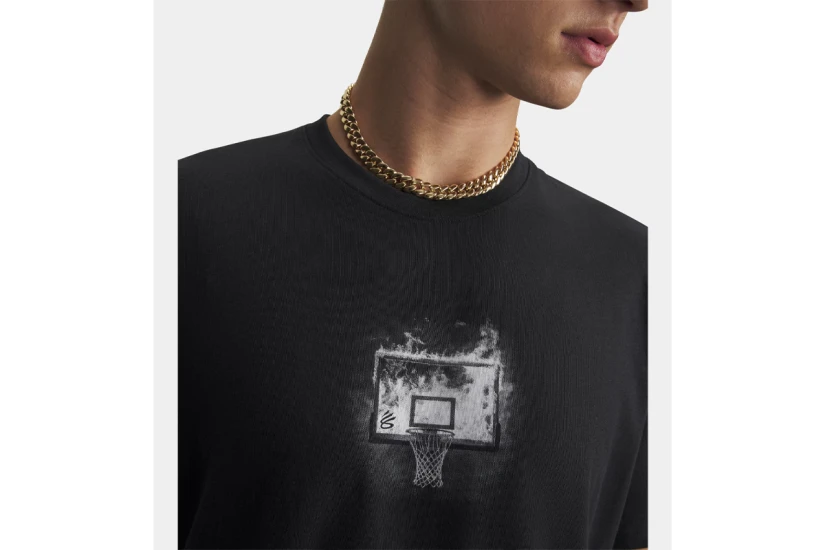 Under Armour Curry Let Him Cook Ανδρικό Κοντομάνικο T-Shirt Μαύρο