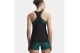 Under Armour Tech Mesh Γυναικεία Αμάνικη Μπλούζα Μαύρη