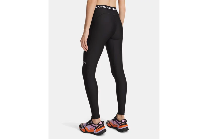 Under Armour Heatgear Compression Γυναικείο Μακρύ Κολάν Μαύρο