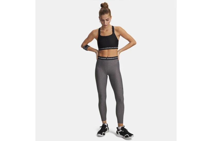 Under Armour HeatGear Γυναικείο Κολάν 7/8 Γκρι Σκούρο