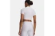Under Armour Heatgear Γυναικείο Κοντομάνικο Crop Top Mock Λευκό