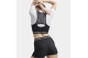 Under Armour Heatgear Mesh Γυναικείο Αμάνικο Crop Top Μαύρο, Λευκό