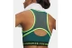 Under Armour Heatgear Mesh Γυναικείο Αμάνικο Crop Top Πετρόλ, Λαχανί