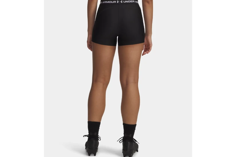 Under Armour Heatgear Γυναικείο Κοντό Κολάν Μαύρο