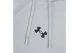 Under Armour Flex Fleece Ανδρική Πολυεστερική Ζακέτα με Κουκούλα Γκρι Ανοιχτό