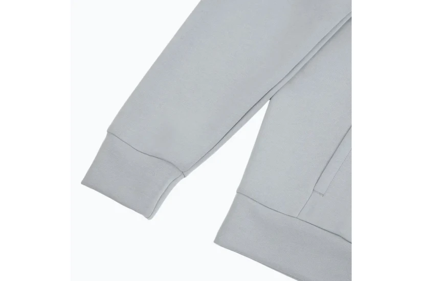 Under Armour Flex Fleece Ανδρική Πολυεστερική Ζακέτα με Κουκούλα Γκρι Ανοιχτό