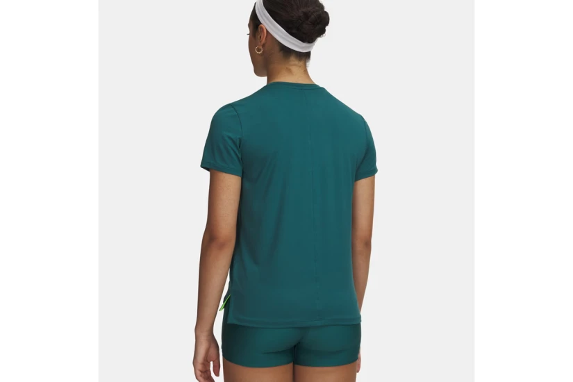 Under Armour Vanish Γυναικείο Κοντομάνικο T-Shirt Πετρόλ, Λαχανί