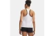Under Armour Vanish Racerback Γυναικεία Αμάνικη Μπλούζα Λευκή