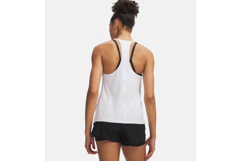 Under Armour Vanish Racerback Γυναικεία Αμάνικη Μπλούζα Λευκή