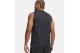 Under Armour Curry Training Ανδρική Αμάνικη Μπλούζα Ανθρακί, Μαύρη