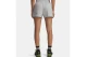 Under Armour Sport Terry Γυναικείο Αθλητικό Σορτς Γκρι Ανοιχτό