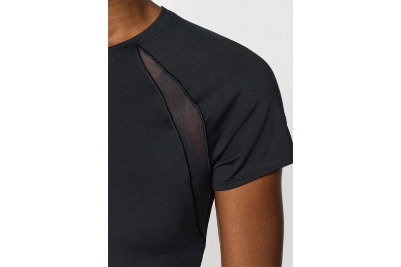 Under Armour Motion Mesh Γυναικείο Κοντομάνικο T-Shirt Μαύρο