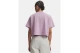Under Armour Rival Boxy Γυναικεία Cropped Κοντομάνικη Μπλούζα Λιλά