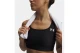 Under Armour Heatgear Mid Γυναικείο Μπουστάκι Μαύρο