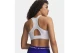 Under Armour Heatgear Mid Γυναικείο Μπουστάκι Λευκό