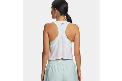 Under Armour Tech Sport Mesh Crop Μπλούζα Αμάνικη Γυναικεία (6011229 100)