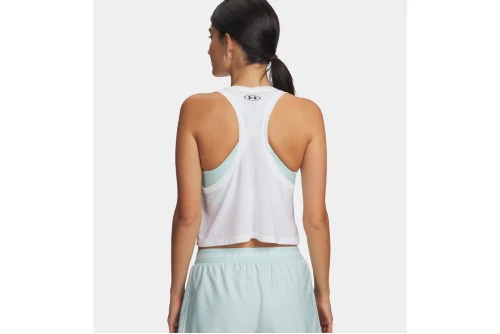 Under Armour Tech Sport Mesh Crop Μπλούζα Αμάνικη Γυναικεία (6011229 100)