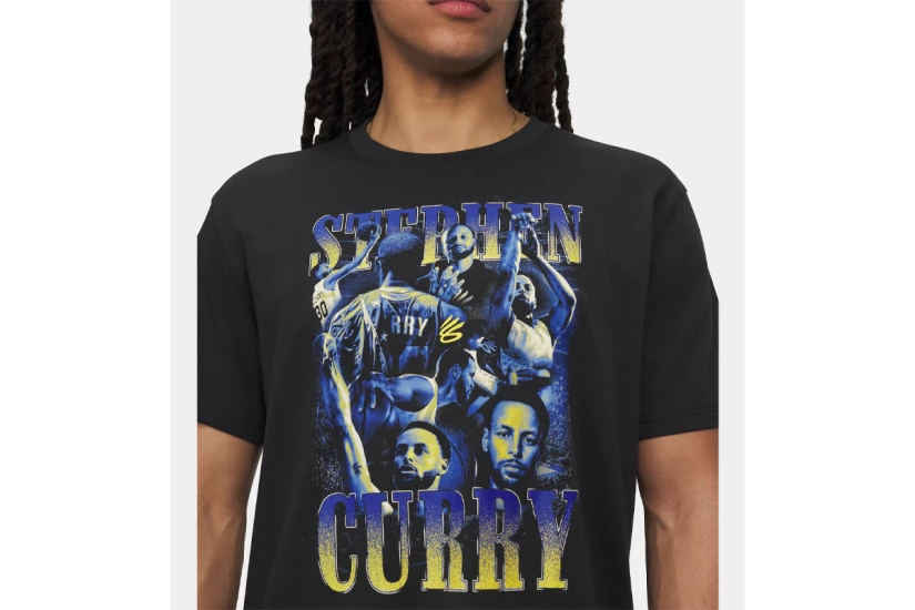 Under Armour Curry Moments Ανδρικό Κοντομάνικο T-Shirt Μαύρο