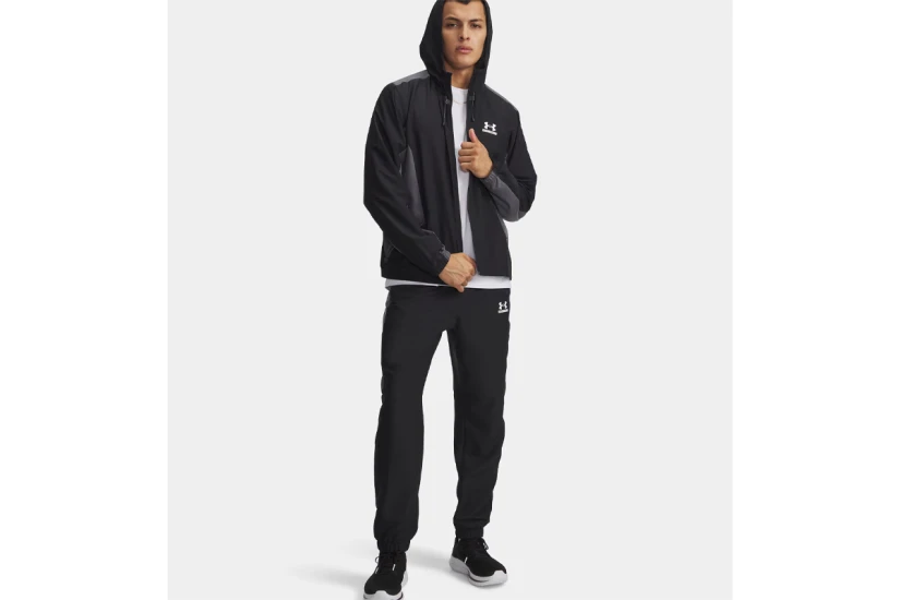 Under Armour Tech Sport Ανδρικό Παντελόνι Φόρμας Μαύρο