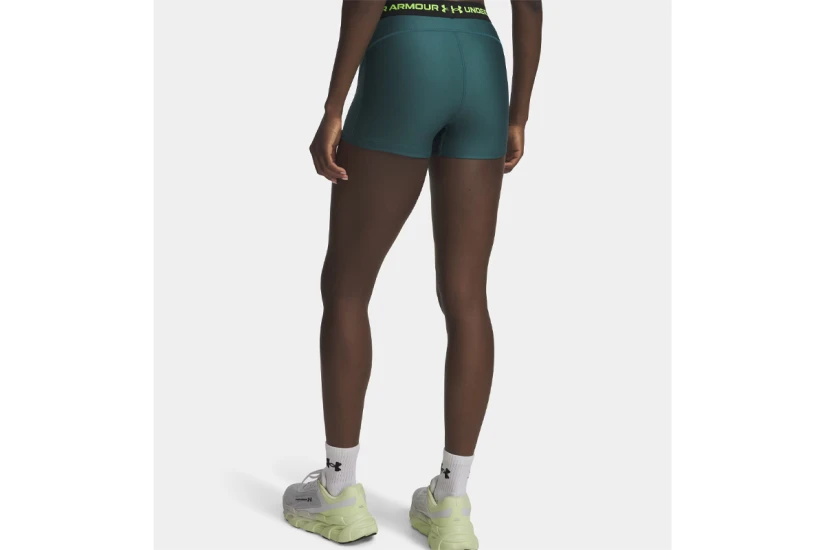 Under Armour Heatgear Mesh Shorty Γυναικείο Κοντό Κολάν Πετρόλ