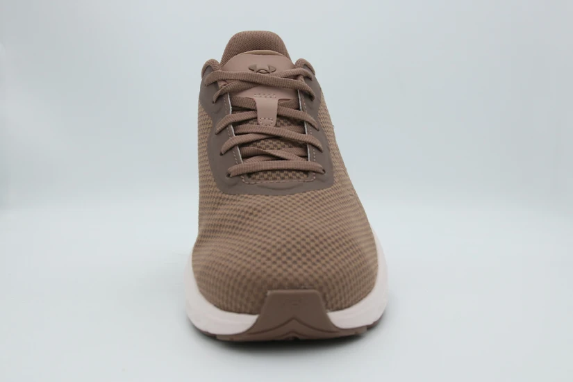 Under Armour Ascend Big Logo Γυναικεία Αθλητικά Παπούτσια για Τρέξιμο Καφέ, Ροζ, Εκρού