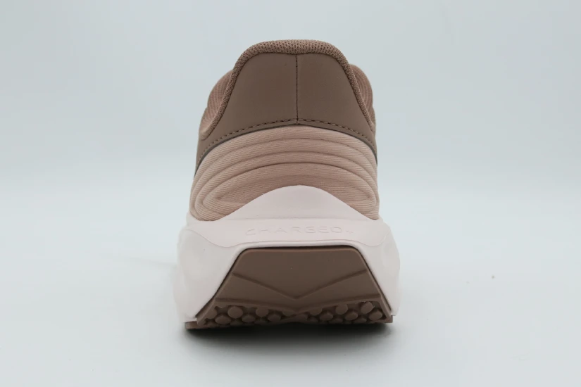 Under Armour Ascend Big Logo Γυναικεία Αθλητικά Παπούτσια για Τρέξιμο Καφέ, Ροζ, Εκρού