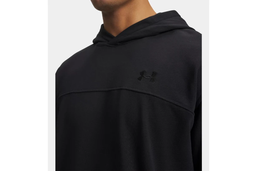 Under Armour Rival Lightweight Ανδρικό Φούτερ με Κουκούλα Μαύρο