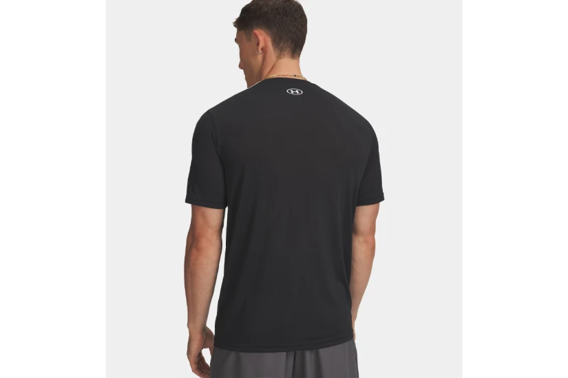 Under Armour Tech Taping Ανδρικό Κοντομάνικο T-Shirt Μαύρο