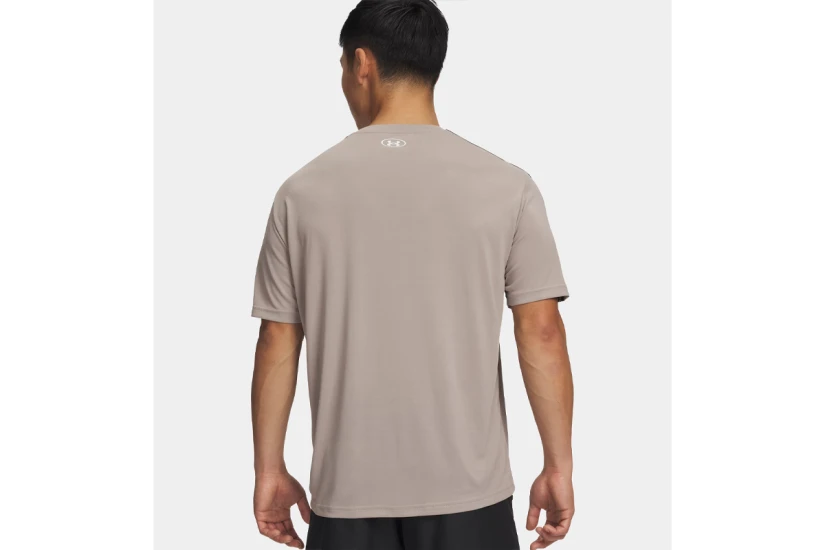 Under Armour Tech Taping Ανδρικό Κοντομάνικο T-Shirt Μπεζ