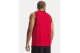 Under Armour Hoops 695 Ανδρική Αμάνικη Μπλούζα Κόκκινη, Μαύρη