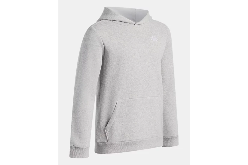 Under Armour Rival Fleece Παιδικό Φούτερ με Κουκούλα Γκρι