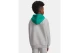 Under Armour Rival Fleece Graphics Παιδικό Φούτερ με Κουκούλα Γκρι, Πράσινο, Λευκό, Μωβ