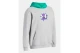 Under Armour Rival Fleece Graphics Παιδικό Φούτερ με Κουκούλα Γκρι, Πράσινο, Λευκό, Μωβ