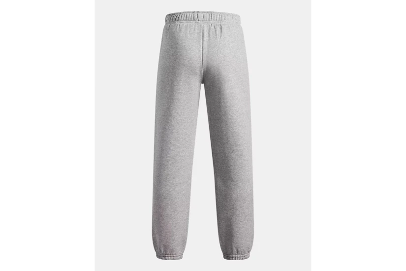Under Armour Rival Fleece Graphics Παιδικό Παντελόνι Φόρμας Γκρι Ανοιχτό