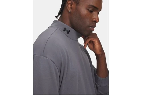 Under Armour Icon Heavyweight Terry Μπλούζα Με Ψηλό Λαιμό Ανδρική (6013471 025)