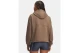 Under Armour Unstoppable Fleece Γυναικεία Πολυεστερική Ζακέτα με Κουκούλα Καφέ