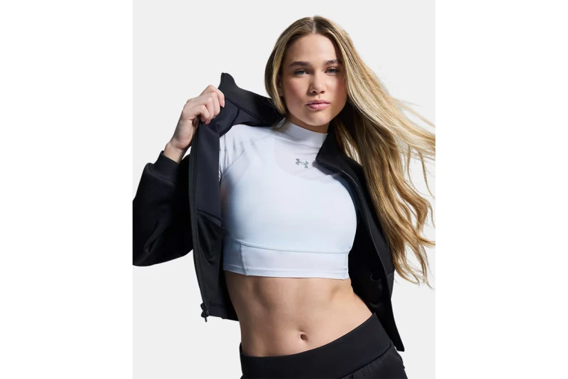 Under Armour Unstoppable Fleece Rib Textured Ζακέτα Πολυεστερική Γυναικεί (6013524 008)