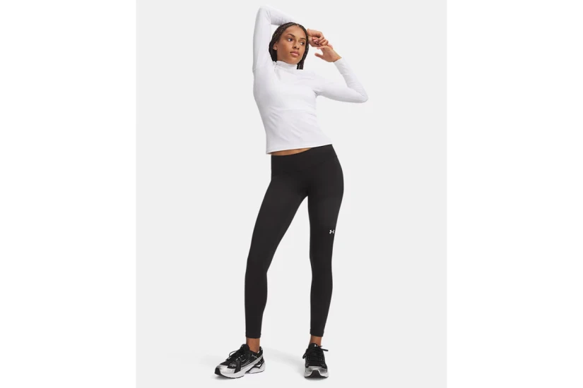 Under Armour Coldgear Γυναικείο Μακρύ Κολάν Μαύρο