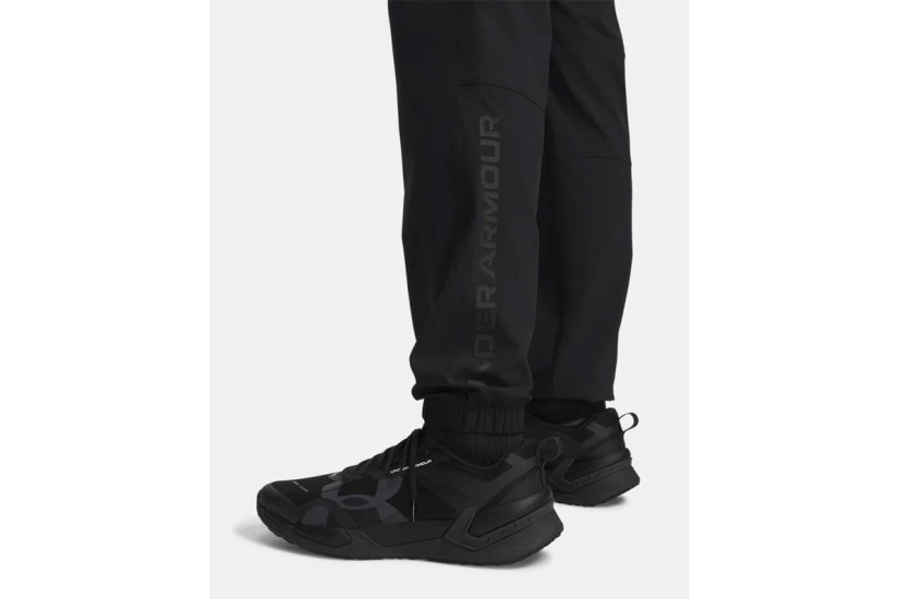 Under Armour Tech Utility Woven Ανδρικό Παντελόνι Φόρμας Μαύρο