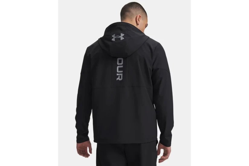 Under Armour Tech Utility Woven Ανδρικό Αντιανεμικό Μπουφάν Μαύρο