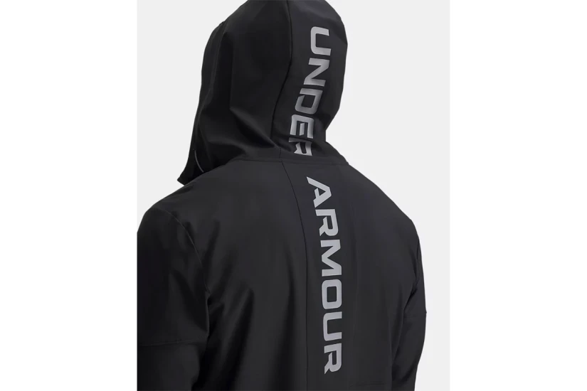 Under Armour Tech Utility Woven Ανδρικό Αντιανεμικό Μπουφάν Μαύρο