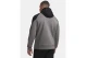 Under Armour Fleece Winterized Ανδρικό Φούτερ με Κουκούλα Γκρι, Μαύρο
