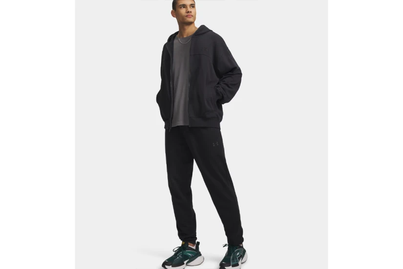Under Armour Rival Lightweight Ανδρικό Παντελόνι Φόρμας Μαύρο