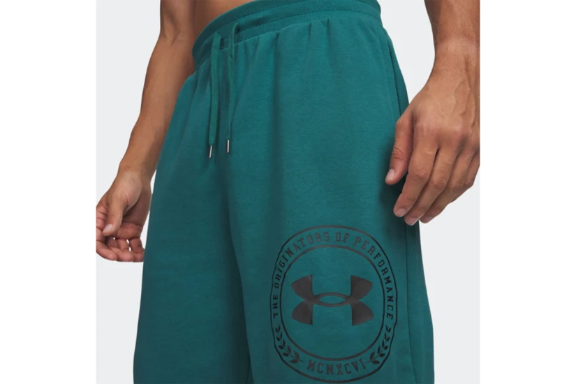 Under Armour Rival Lightweight Graphic Ανδρική Αθλητική Βερμούδα Πετρόλ