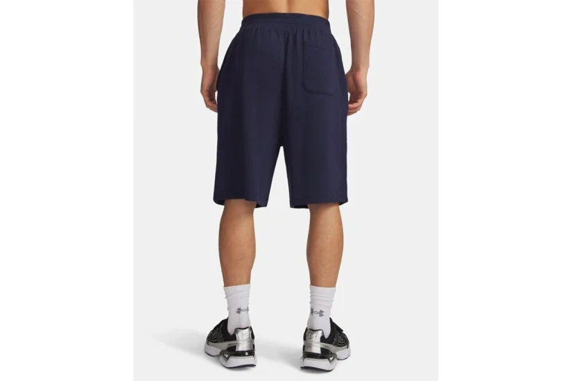 Under Armour Rival Lightweight Graphic Ανδρική Αθλητική Βερμούδα Μπλε Σκούρο