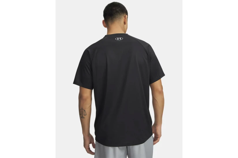 Under Armour Tech Graphic Ανδρικό Κοντομάνικο T-Shirt Μαύρο, Γκρι